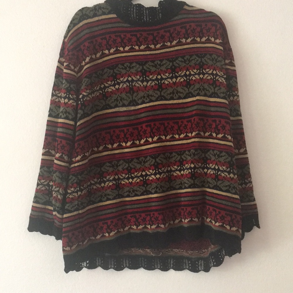 vintage holiday sweater
